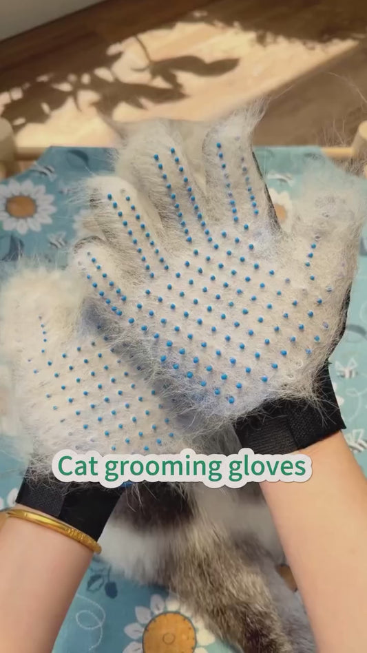 Magical Pet Grooming Glove – No More Pet Hair Mess!